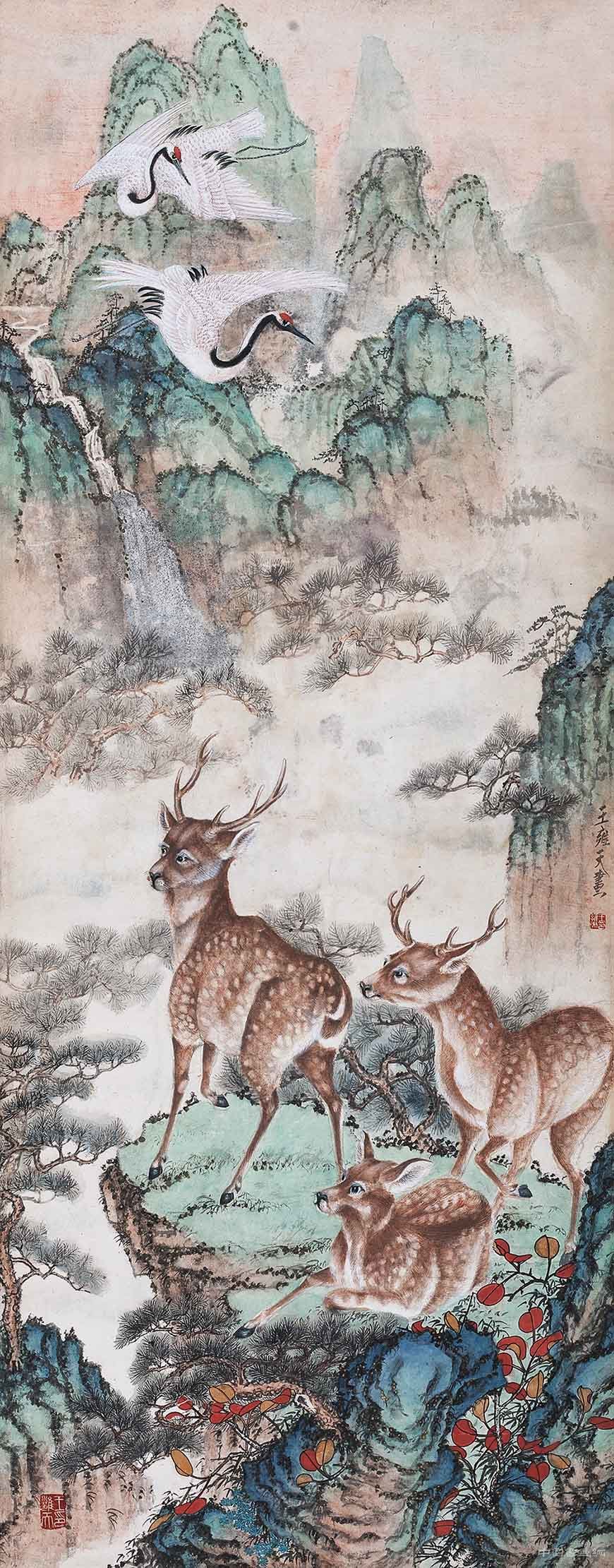 墨彩生辉：王雍天国画作品展将在天津美术馆拉开帷幕