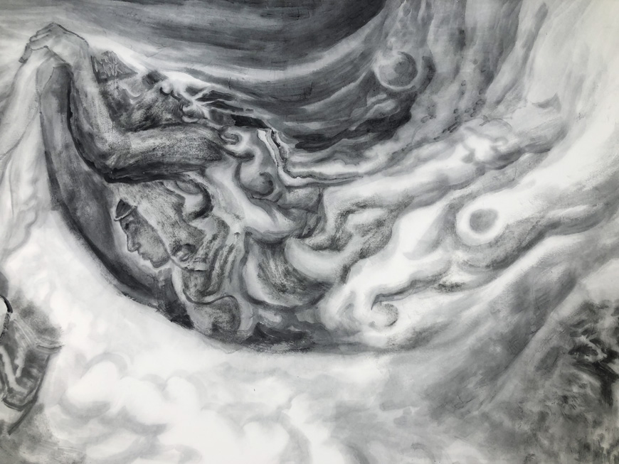凝云造梦归去来 穿山越谷天地人：纪连彬的绘画世界