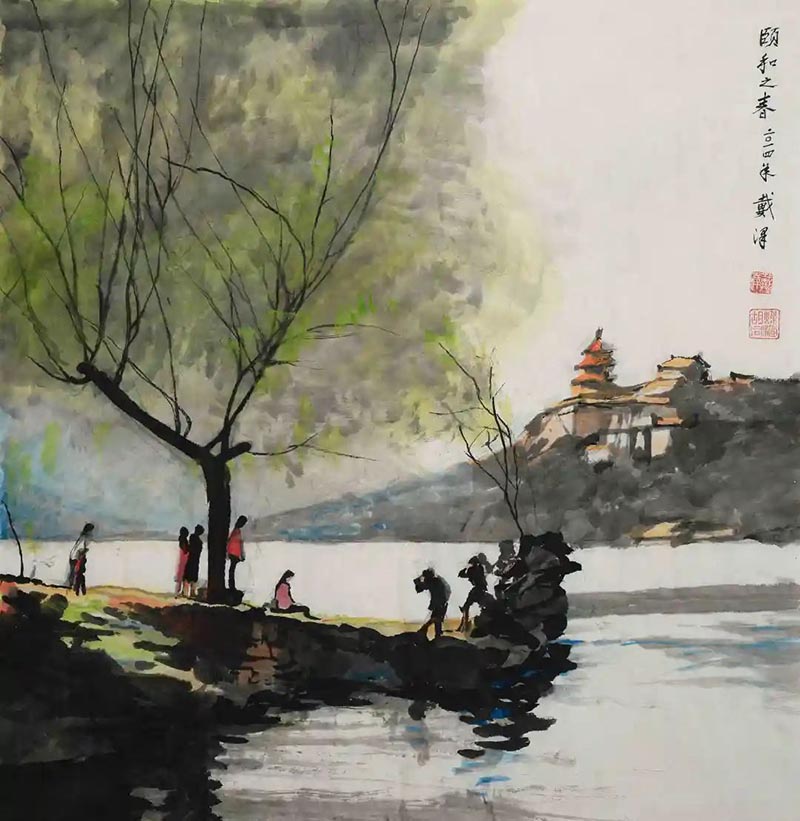 期颐春和:戴泽先生颐和园主题艺术特展精彩呈现