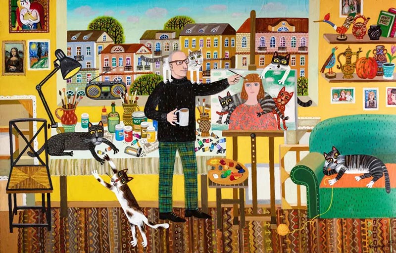 喵趣奇境:白俄罗斯稚拙艺术登录沪上