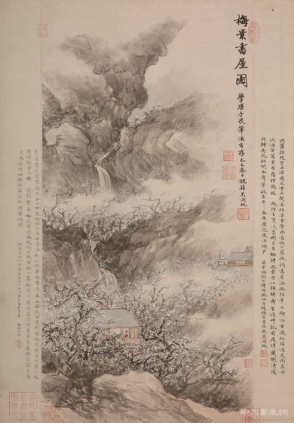 江南访梅|从吴湖帆“梅景书屋图”看历代文人赏梅、写梅