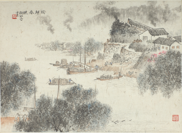 钱松嵒:从"师古人"到"描绘江南"