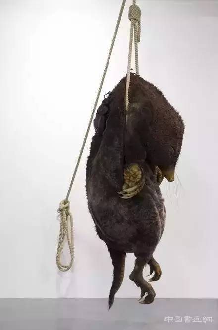 淘出来的作品？烟斗灰混合着威士忌底子的装置作品