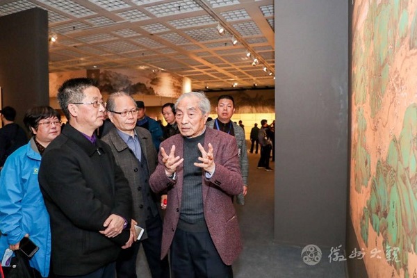 新中国美术70年|汪观清《庆祝上海解放》