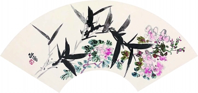 书画之中 春花浪漫