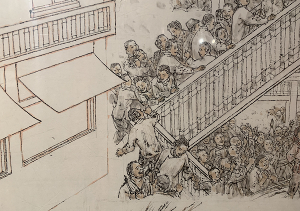 新中国美术70年|汪观清《庆祝上海解放》