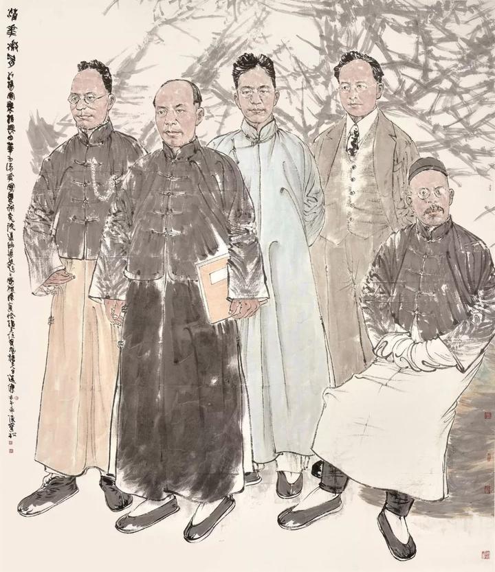 【展览预告】“初心·红色精神”张宝松中国画展
