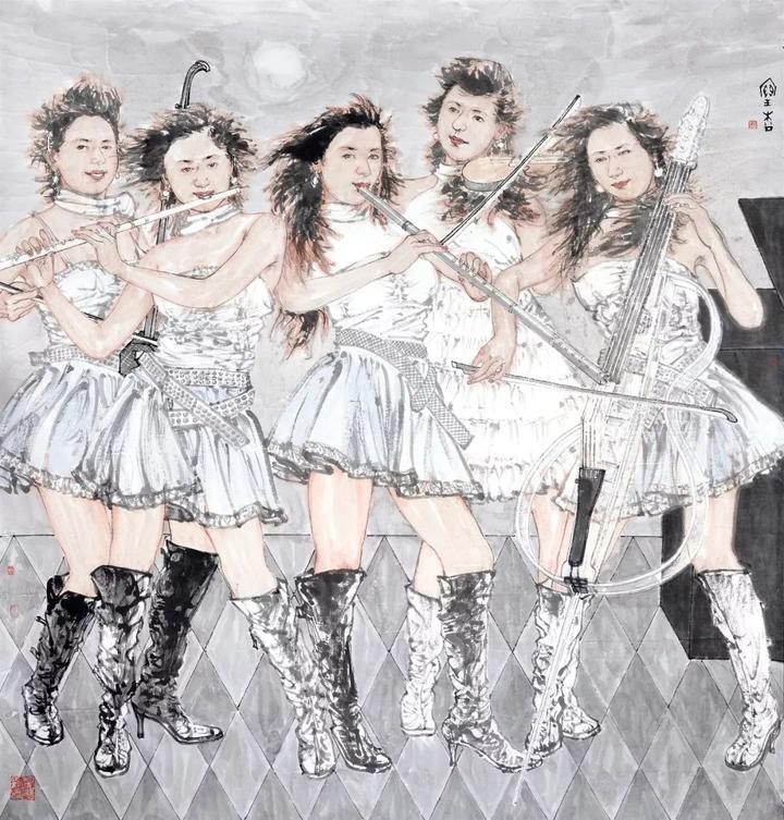 【展览预告】“初心·红色精神”张宝松中国画展