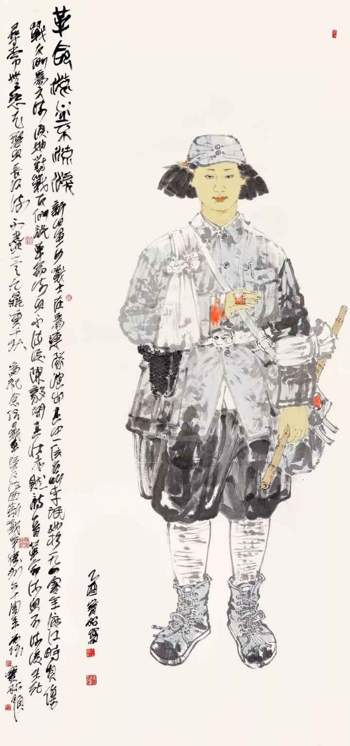 【展览预告】“初心·红色精神”张宝松中国画展
