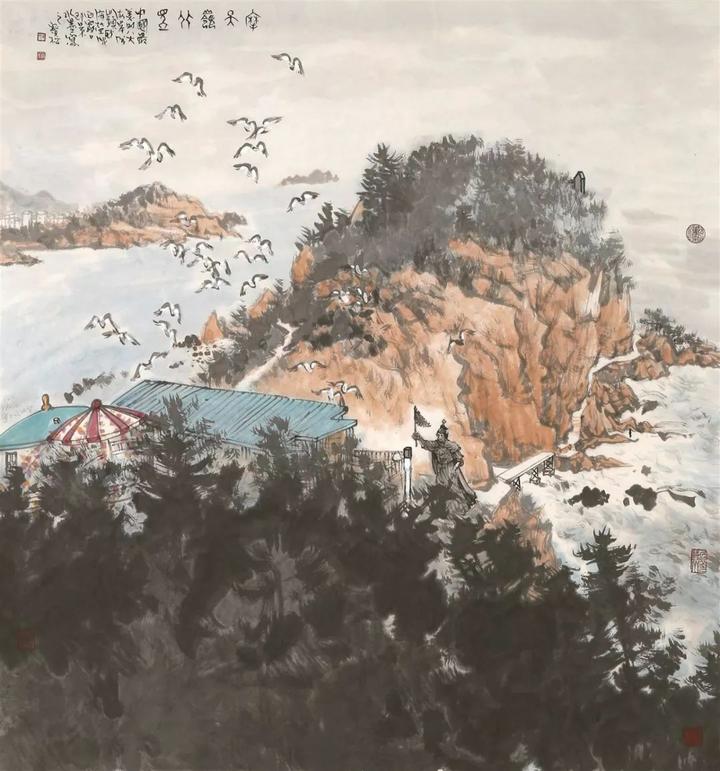 【展览预告】“初心·红色精神”张宝松中国画展