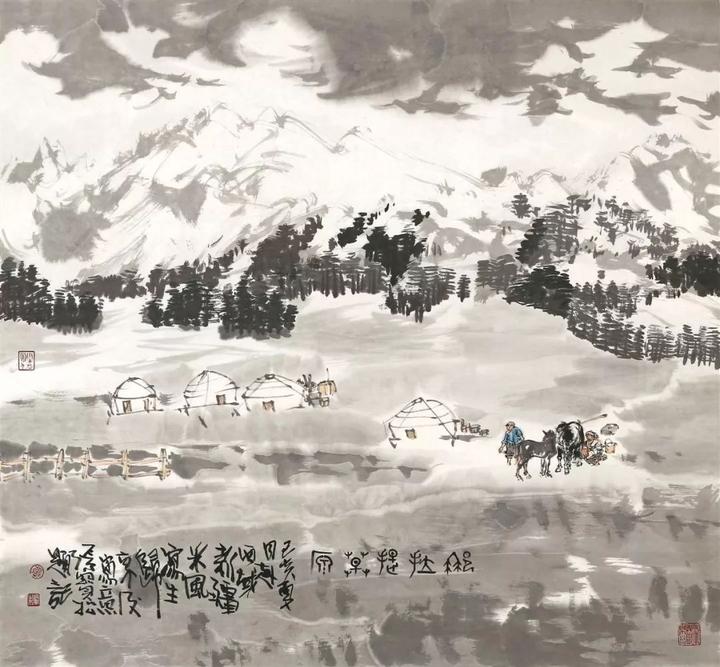 【展览预告】“初心·红色精神”张宝松中国画展