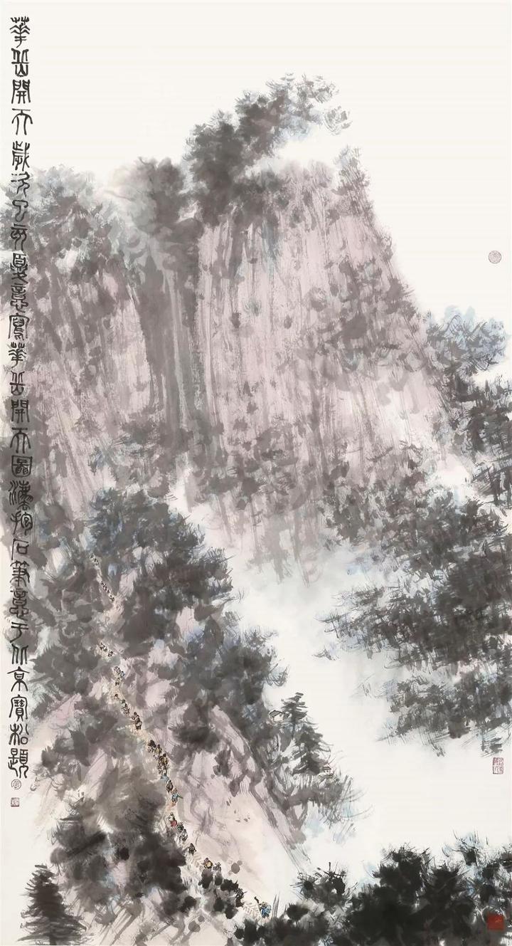 【展览预告】“初心·红色精神”张宝松中国画展